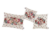 Federa Cuscino Arredo Casa Fodera Tessuto Cinigliato Floreale Emotion - 40x40 - Emotion