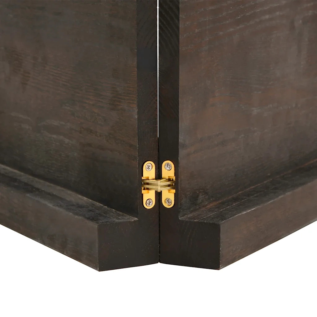 Piano Bagno Marrone Scuro 120x60x(2-6)cm Legno Trattato CFW8451950