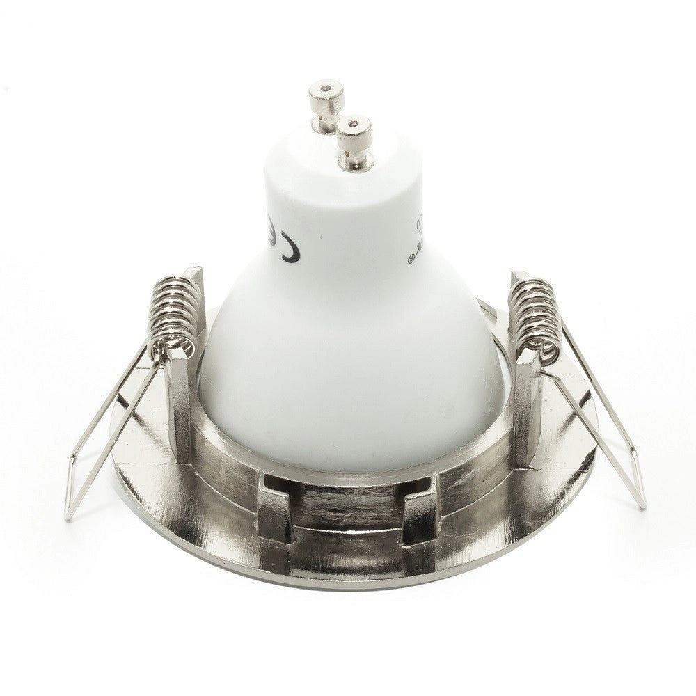 Trade Shop - Faretto Lampada Led 8 W Luce 3000k 4000k 6000k Incasso Tondo Gu10 Foro 6 Cm 220v -
