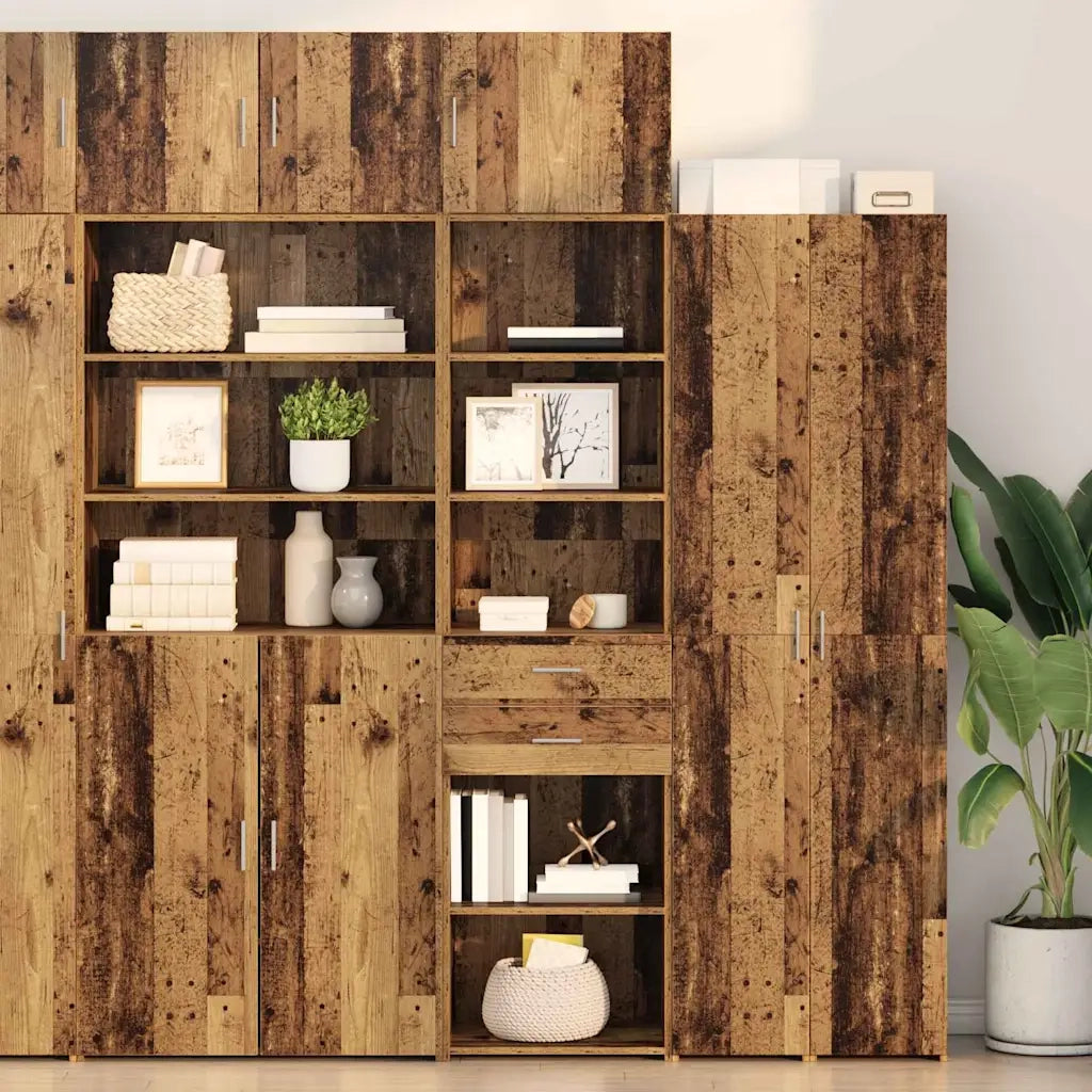Credenza-Buffet-Armadio da cucina Legno vecchio 50 x 42,5 x 185 cm Legno multistrato