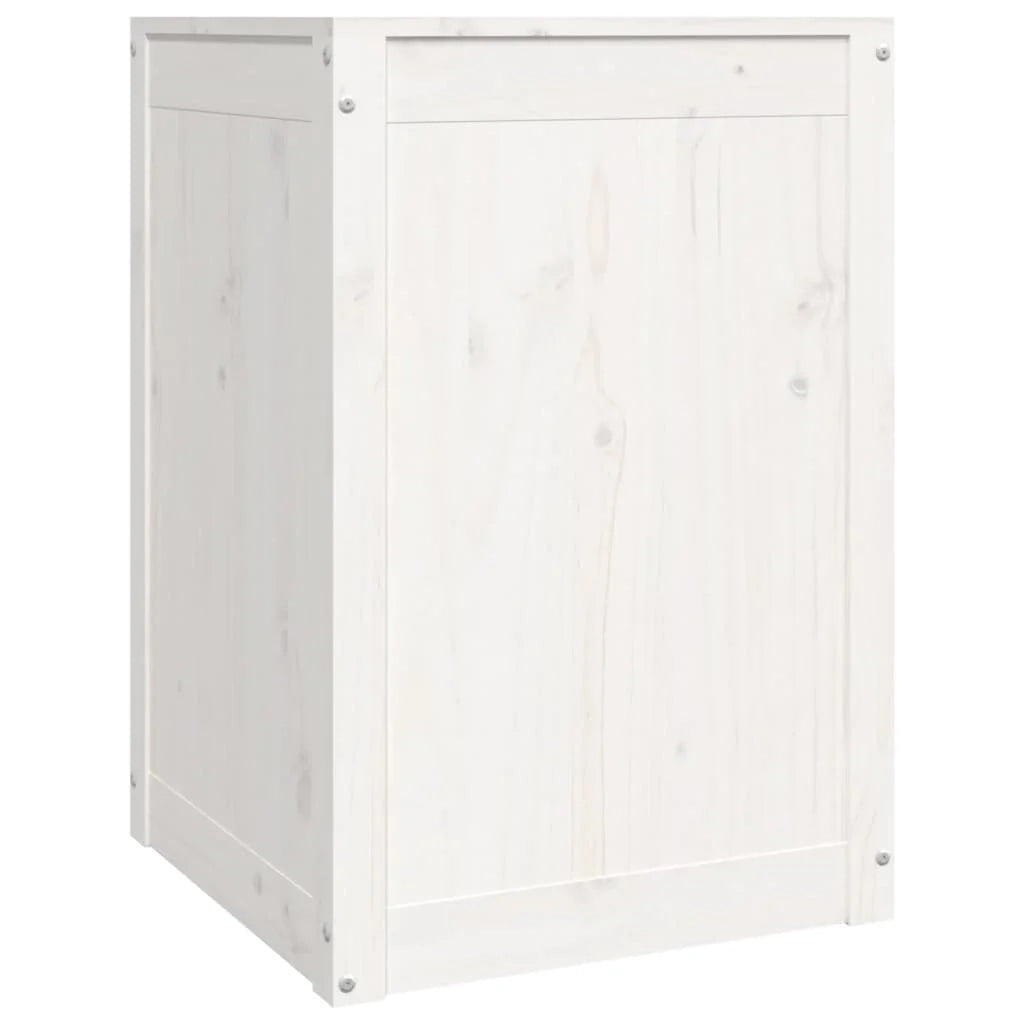 Contenitore per la biancheria 44 x 44 x 66 cm in legno massello di pino bianco 02_0006214