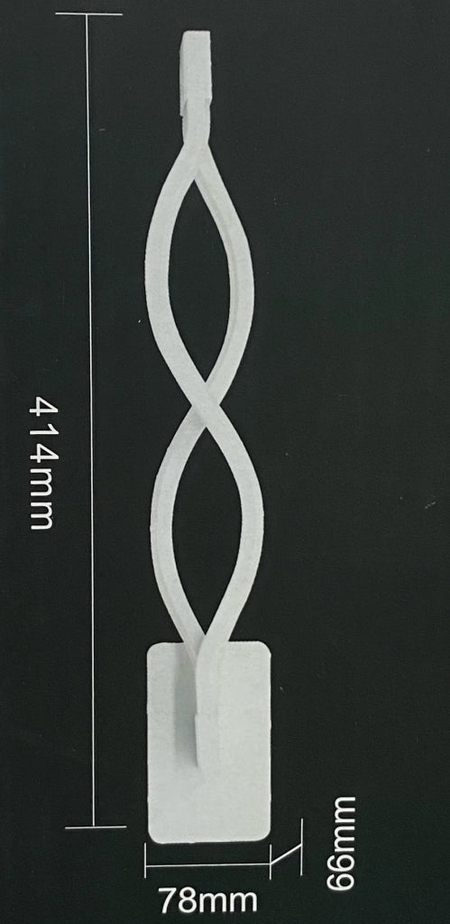 Applique lampada per interno moderna da parete a muro 9W luce calda 3000K