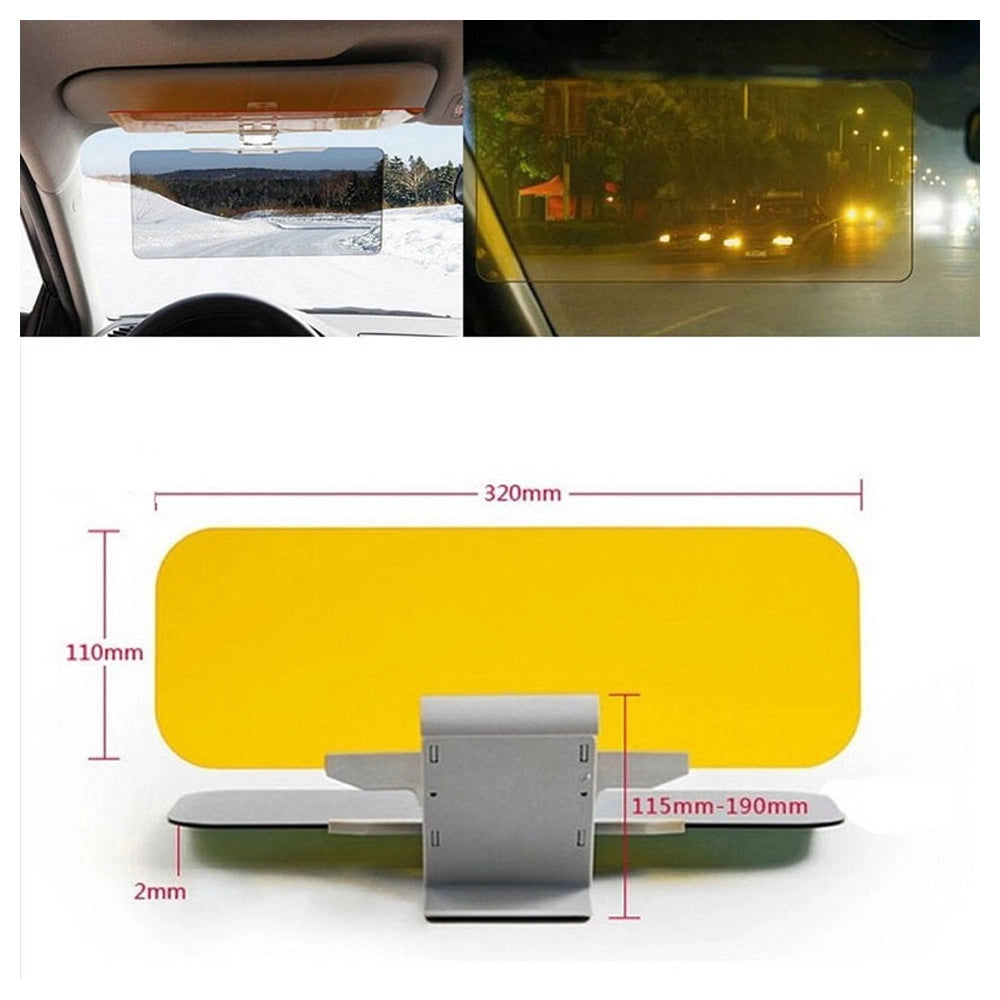 Trade Shop - Parasole Pannello Antiriflesso Antiabbaglianti Auto Camper Giorno E Notte -
