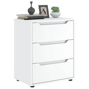 Credenza VISNES Bianca 60x40x73 cm in Legno Multistrato 4108284