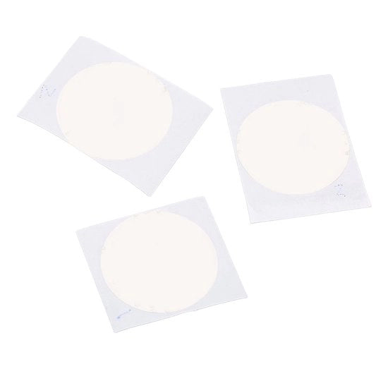 Occhiali da vista 3 pezzi - Adesivo a doppia faccia - Ceramica professionale - Lente di diaframma - Dimensioni 38/39,5/38 x 33/36 mm - Utilizzo flessibile - Adesivo a strappo