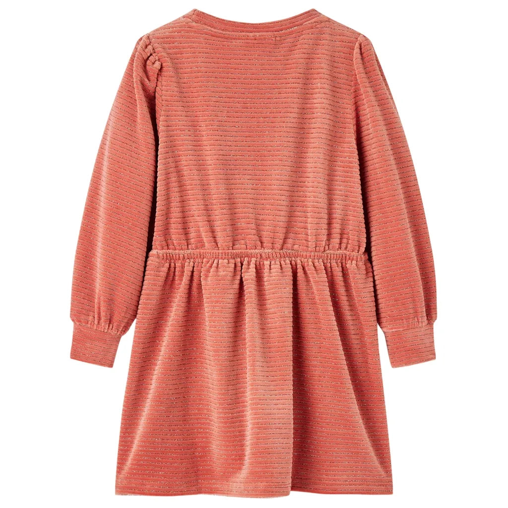 Abito da Bambina a Maniche Lunghe Rosa Medio 92 CFW5477982