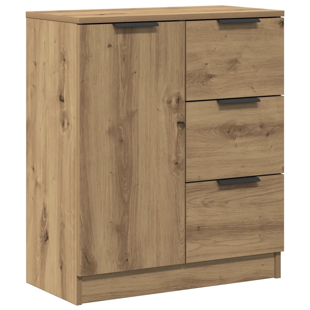 Credenza-Buffet-Armadio da cucina Rovere Artigianale 60x30x70 cm in Legno Multistrato 841961