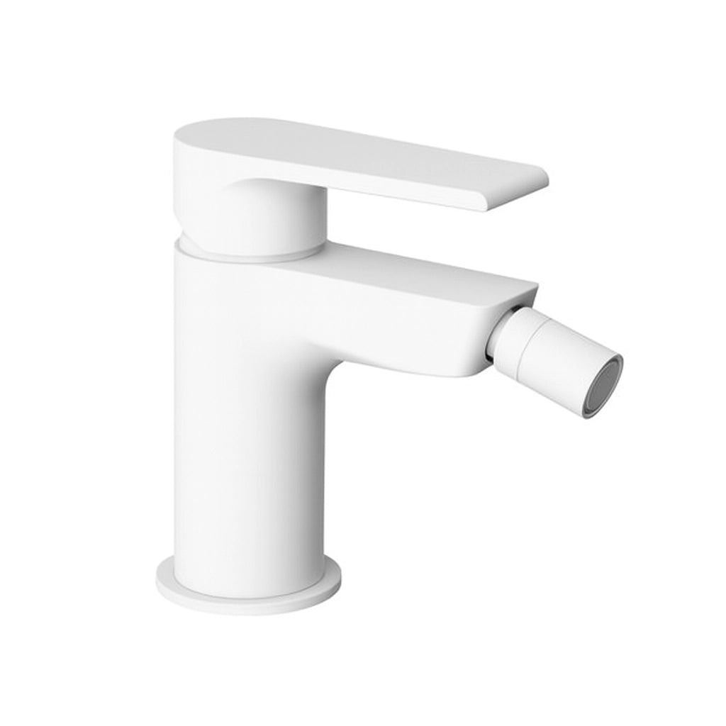 MISCELATORE MONOCOMANDO BIDET SENZA SCARICO LINEA ARTIC- Bianco Opaco- MARIA- pezzi 1