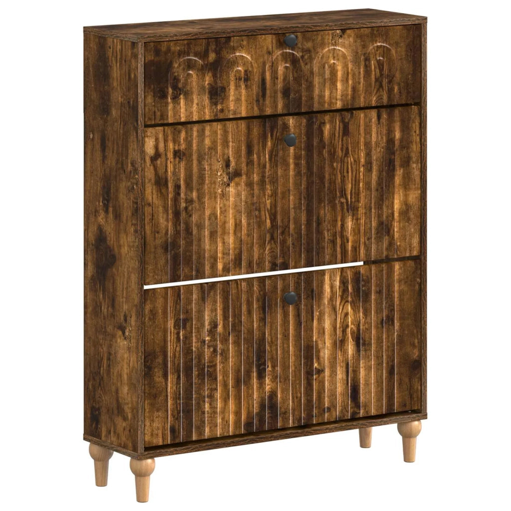 Mobile per scarpe ALKMAAR 78 x 24 x 103 cm Legno ingegnerizzato 896220
