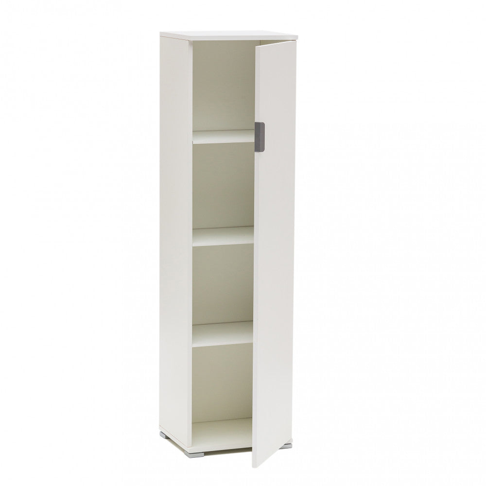 Portascope 40x33x151 h cm in Truciolare bilaminato Bianco