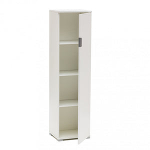 Portascope 40x33x151 h cm in Truciolare bilaminato Bianco