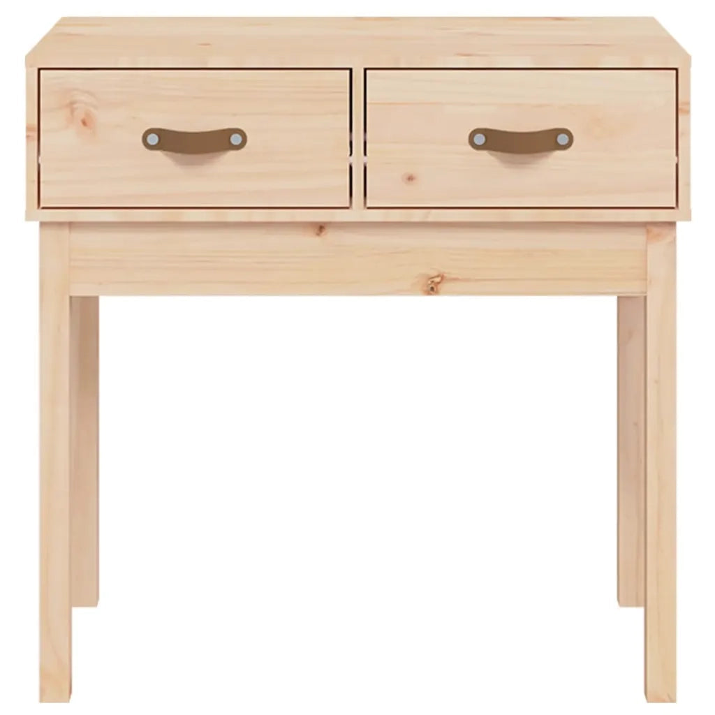 Tavolo Consolle 76,5x40x75 cm in Legno Massello di Pino 821749