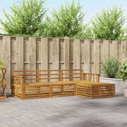 Set di divani da esterno Naturale 249,5 x 162,5 x 73 cm
