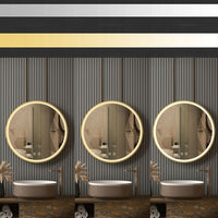 Specchio Led 50cm Mmj Gold