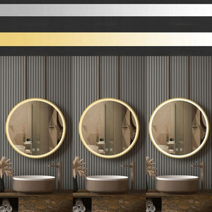 Specchio Led 50cm Mmj Gold