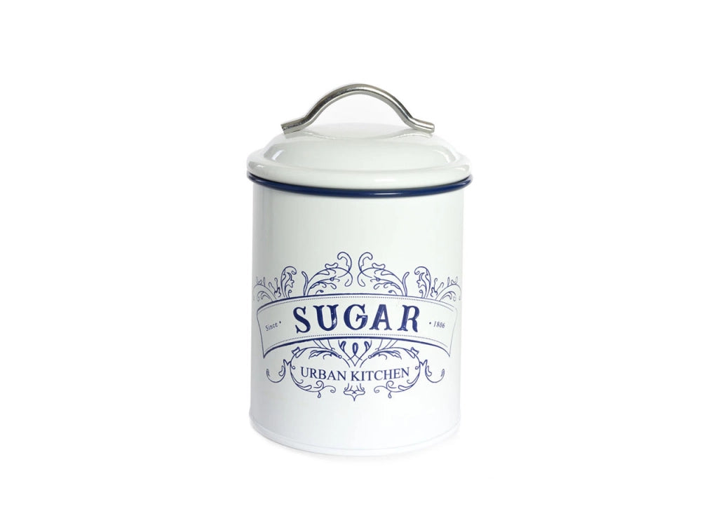 Barattolo Contenitore Ermetico Scatola Alimenti Cucina Con Coperchio Shabby - Barattolo - Zucchero