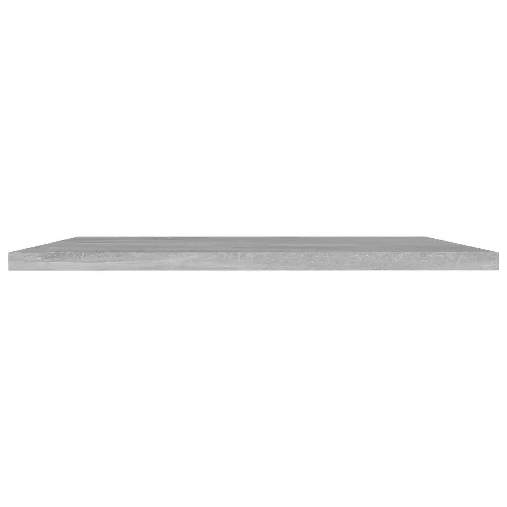 Ripiani per Libreria 4pz Grigio Cemento 40x40x1,5cm Multistrato 805178