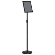 Espositori per Fiere Nero 25 x 25 x 125 cm Alluminio CFW5484241