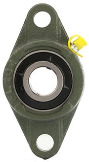 Lager UCFL204 - Autoadattamento - Blocco a cuscino - Materiale in ghisa - Acciaio di supporto - Diametro esterno 57 mm