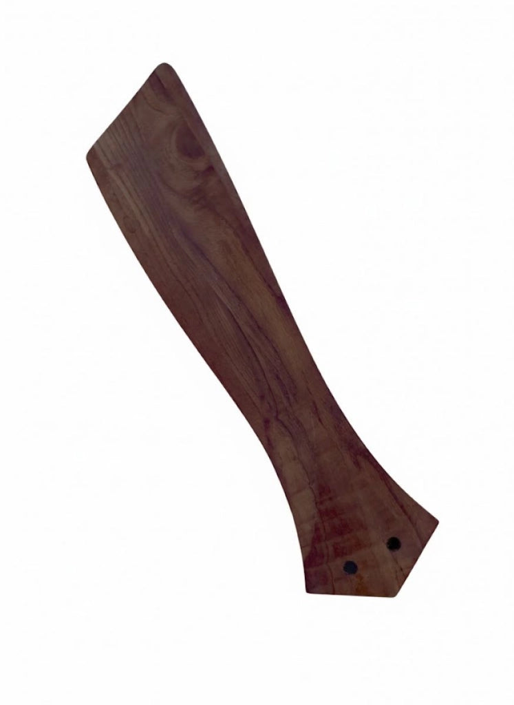 Vam Ventilatore da soffitto a risparmio energetico ZEN cromato pale di legno massiccio rovere 137 cm telecomando 6 velocitÃ