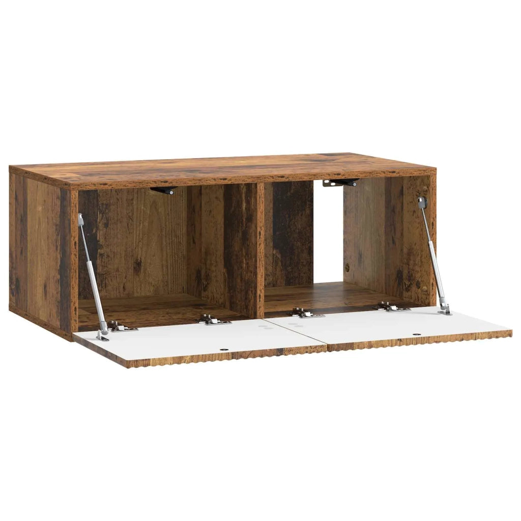 Mobile Porta TV da Muro Legno antico 78,5 x 41 x 30 cm 898523