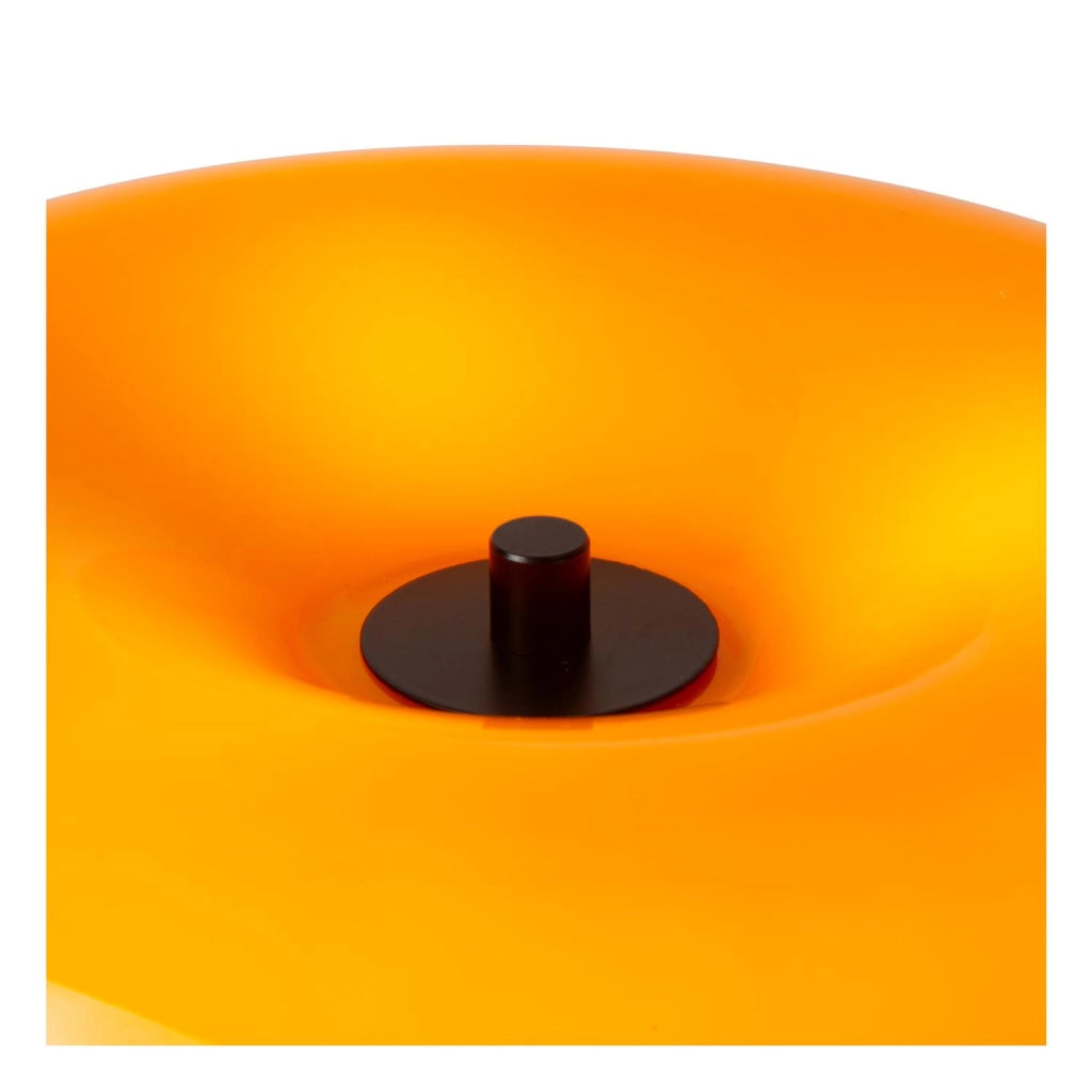 Lampada da tavolo SENTINO 3xG9 vetro arancione Lucide