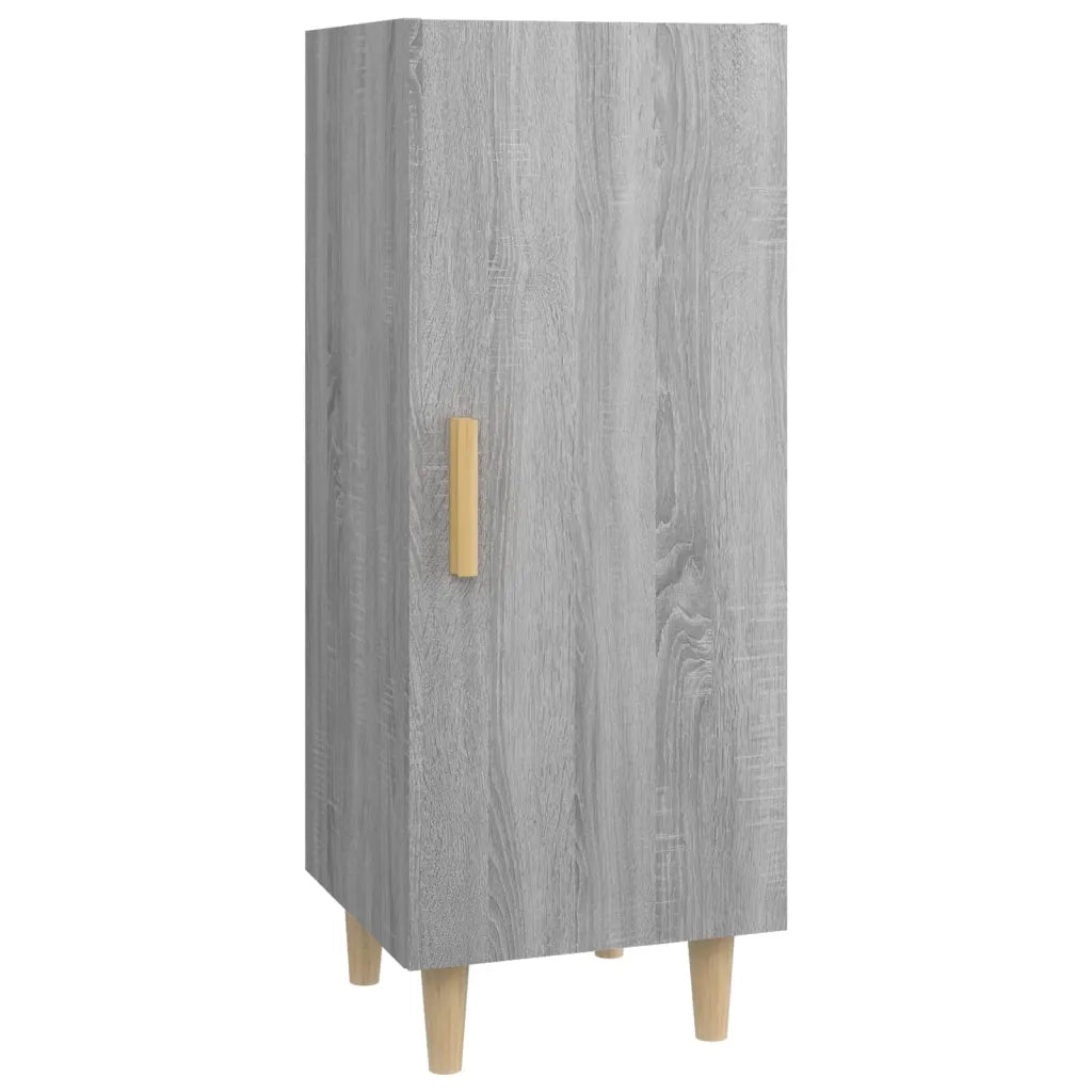 Credenza Grigio Sonoma 34,5x34x90 cm in Legno Multistrato 817403