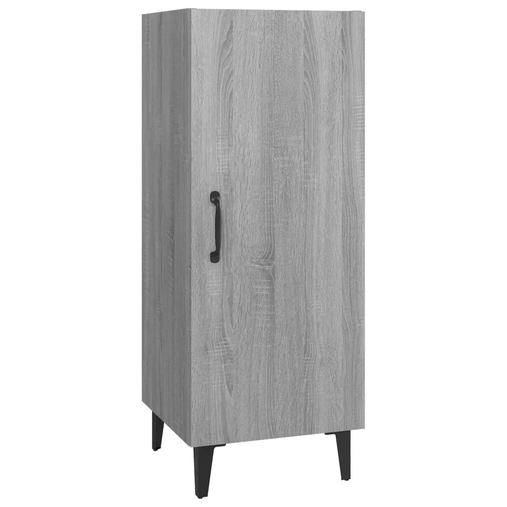 Credenza-Buffet-Armadio da cucina Grigio Sonoma 34,5x34x90 cm in Legno Multistrato 893180