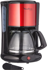 Filtro caffè automatico con becher in vetro per 10-15 tazze - Spegnimento automatico - Acciaio inossidabile