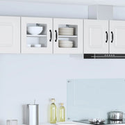 Mobile in vetro da parete PORTO 2 pcs Bianco 40 x 31 x 40 cm 885186
