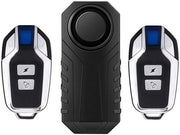 Alarme vibrante a distanza con telecomando - Sicurezza antintrusione per bicicletta motocicletta auto scooter - 113 dB estremamente rumoroso - Impermeabile.