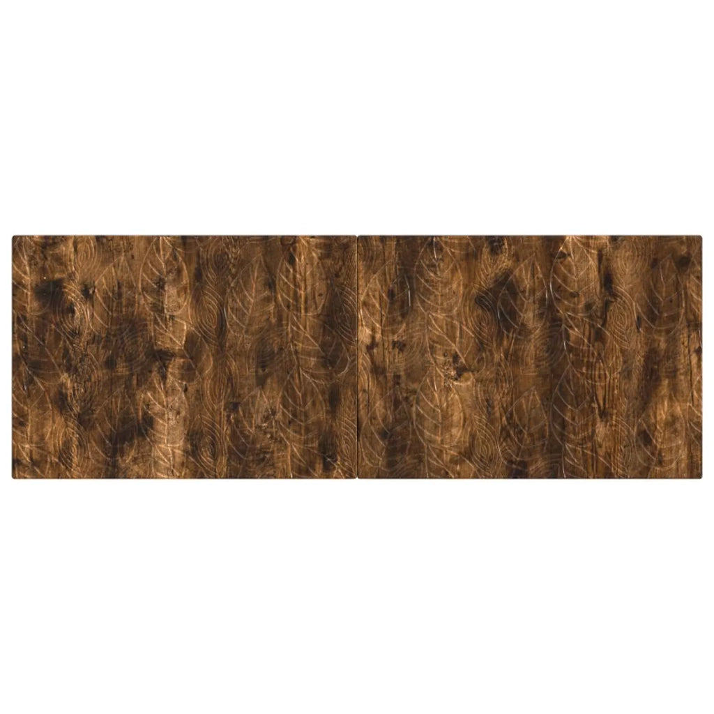 Testiera da Muro DELFT Rovere Fumo Legno ingegnerizzato 897180