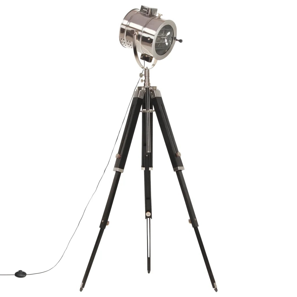 Lampada a Treppiede a Pavimento Legno Massello di Mango 165 cm CFW1970542