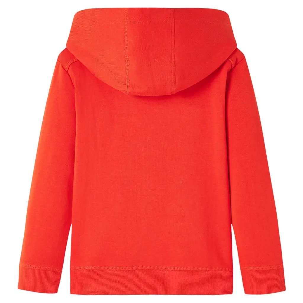 Felpa con Cappuccio da Bambino Rossa 116cod mxl 117285