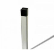 COLONNINA ALLUMINIO ANODIZZATO NATURALE CON SUPPORTO ANTISCASSO H 1 M CAME CLM