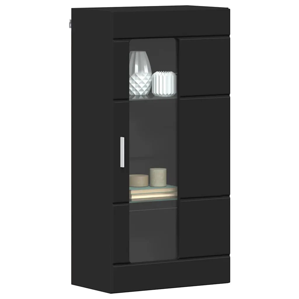 Armadio in Legno Nero 50 x 29 x 100 cm Legno multistrato CFW3770706