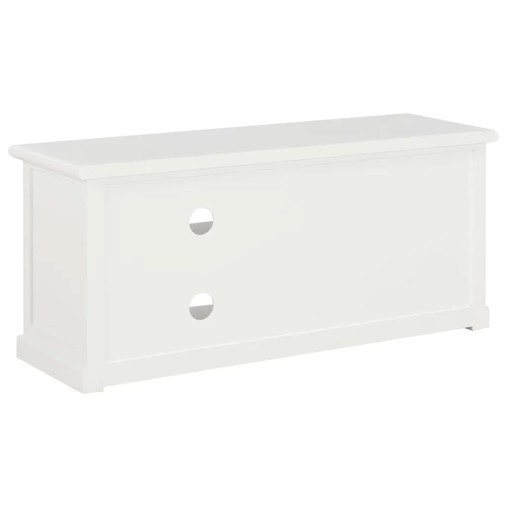 Mobile TV Bianco 90x30x40 cm in Legno 249878