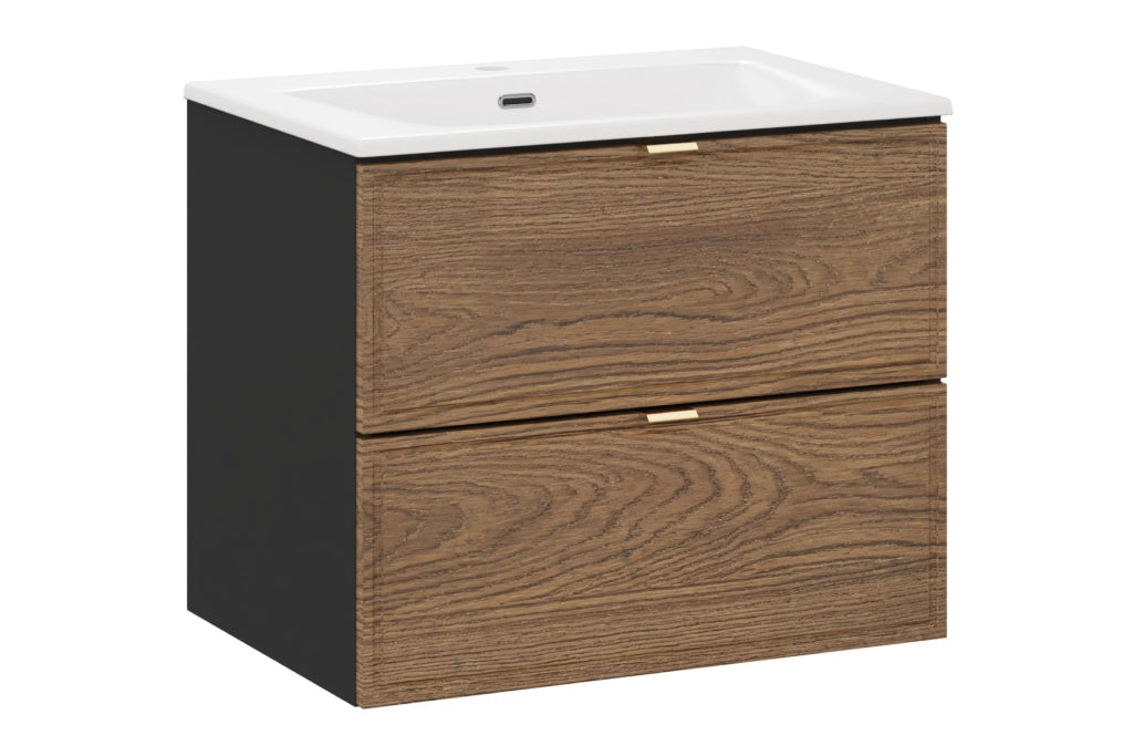 Set mobili bagno 60 cm con lavabo per mobile SKY Talia Casella 60 x 1401 x 46 cm