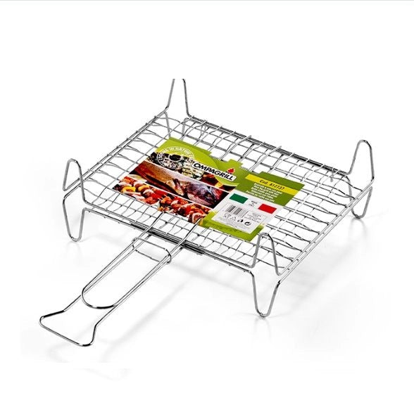 Graticola a rete con piedi 27x37 con piedi.
