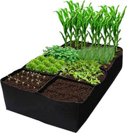 Contenitore per Piante Elevato 6x3x1ft - 128 Galloni Contenitori per Coltivazione di Erbe - Fiori e Verdure - Letto di Coltivazione di Giardino