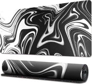 Muismat XXL 900 x 400mm - Muismat di grandi dimensioni - Migliora precisione e velocità geometria XXL muismat (nero e rosa)