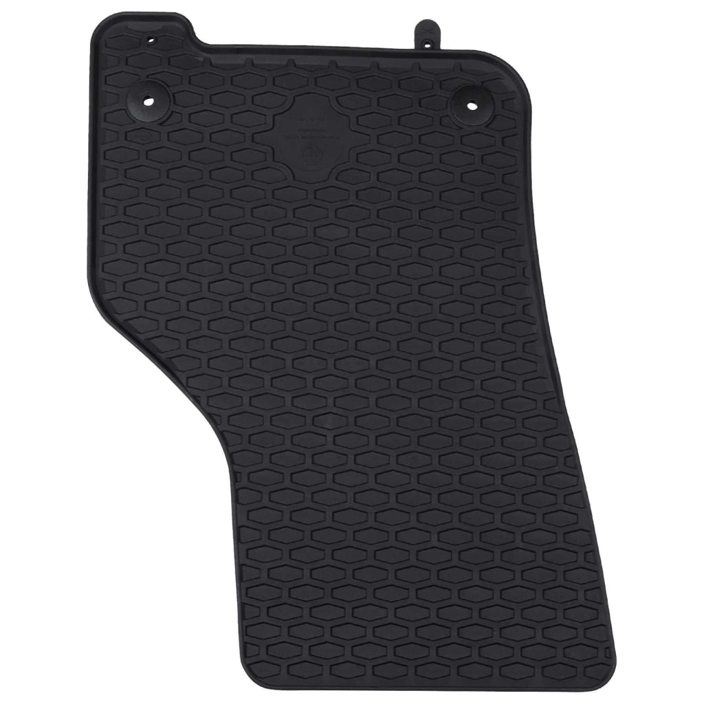Tappetino per Auto 4 pz Nero Gomma CFW2851889