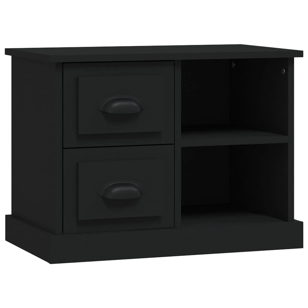 Comodino Nero 60x35,5x45 cmcod mxl 81984