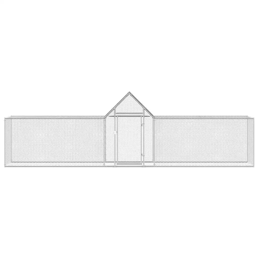 Pollaio 5x1x1,5 m in Acciaio Zincato CFW4658419