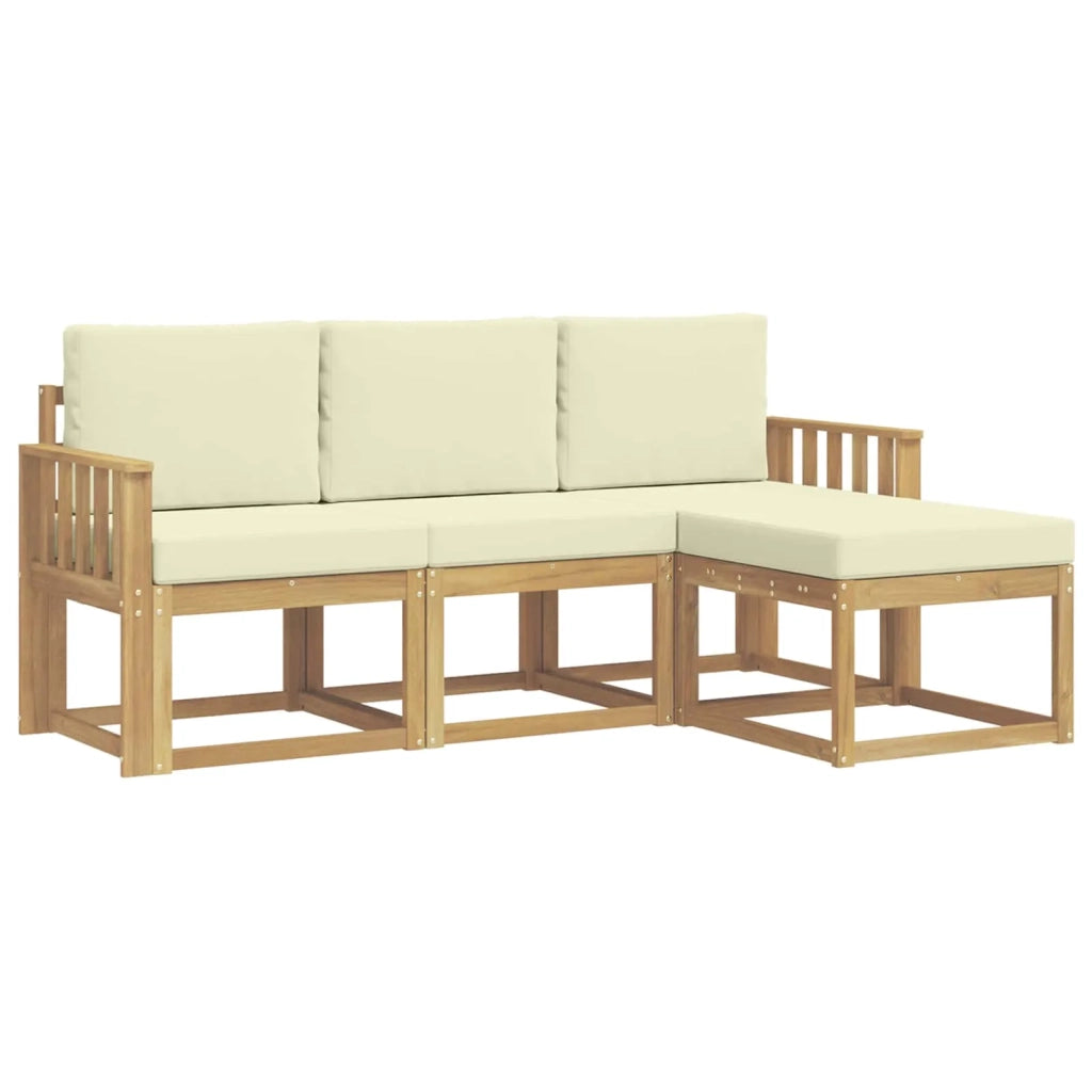 Set di divani da esterno 4 pz 3387449