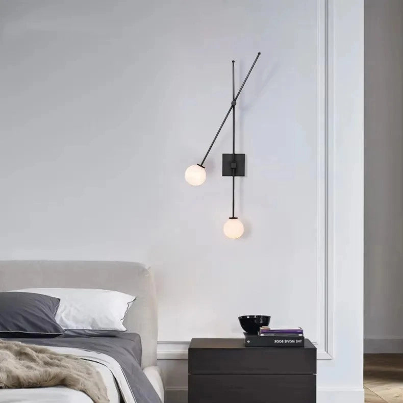Lampada Da Parete APP1595-2W Black