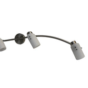 Stecca 4 Faretti con Vetro 1X11W - Serie Edimburgo ALEYAY