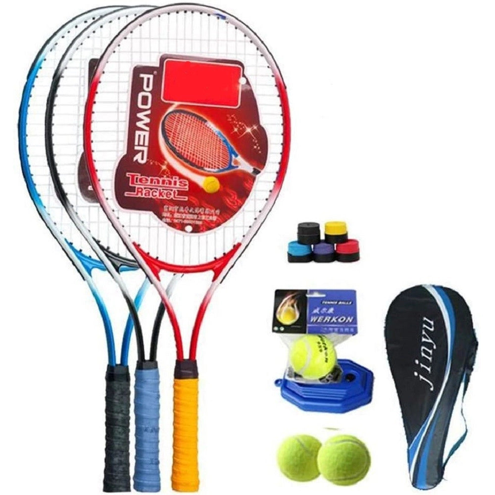 Trade Shop - Racchetta Da Tennis Per Principianti Singolo Professionale Uomo Donna Universale -