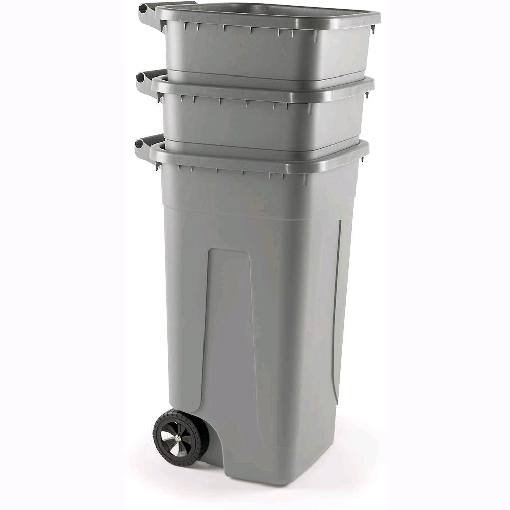 Pattumiera Bidone Portarifuti per Raccolta Differenziata 100 Litri Colore BLU