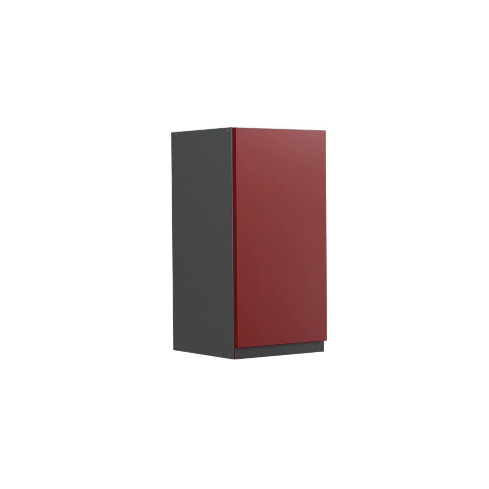 Vicco Pensile da cucina Rosso 30 cm Forma a J